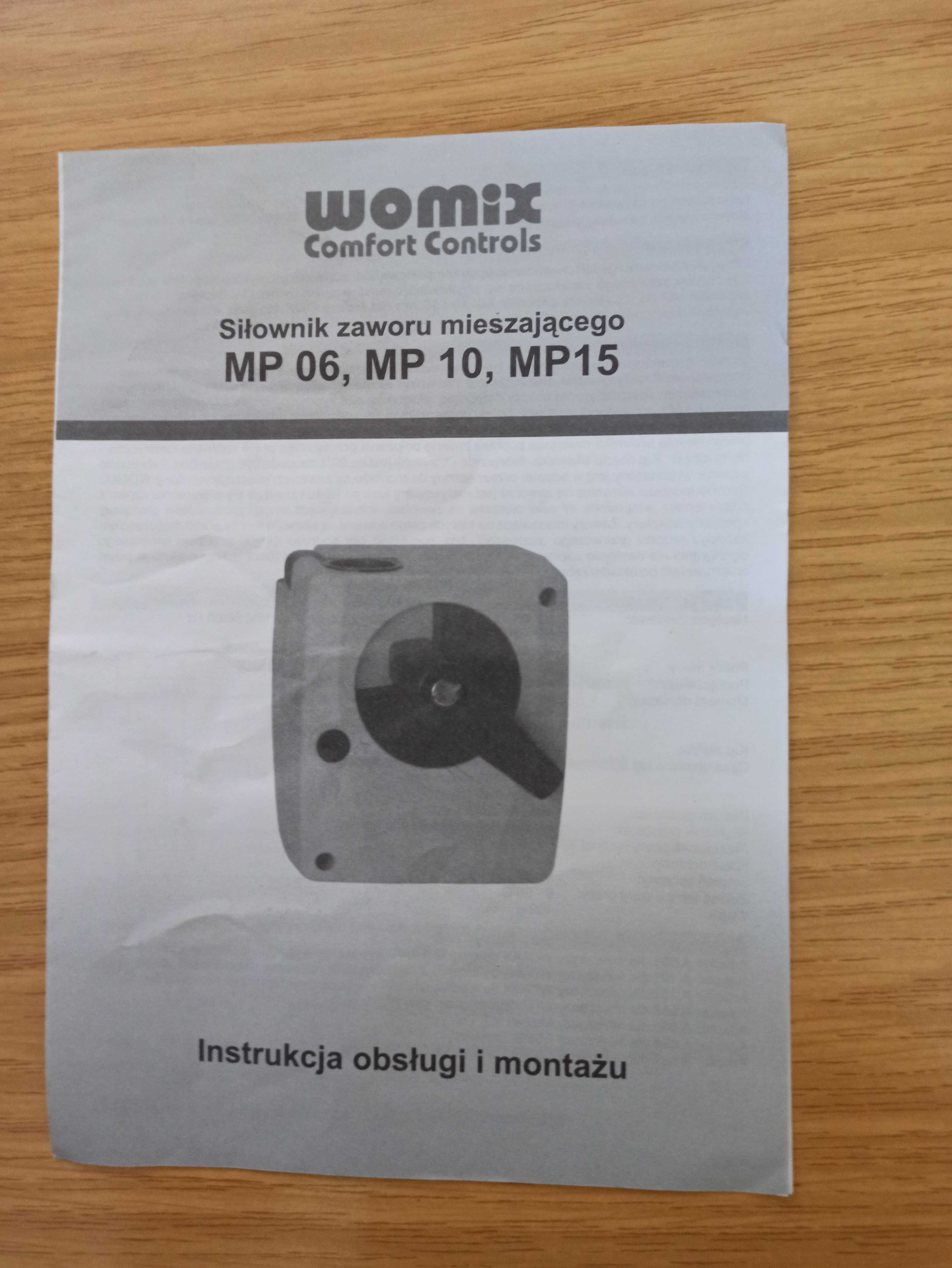 Siłownik mieszacz WOMIX MP 06-230 szwajcarski