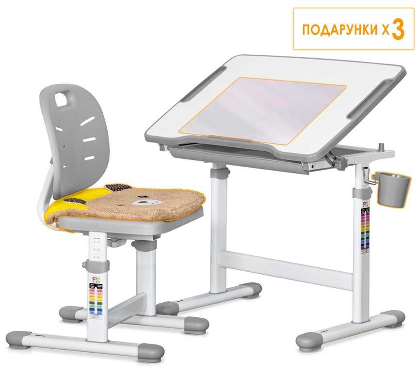Комплект парта и стул трансформеры, 3цв Доставка 0