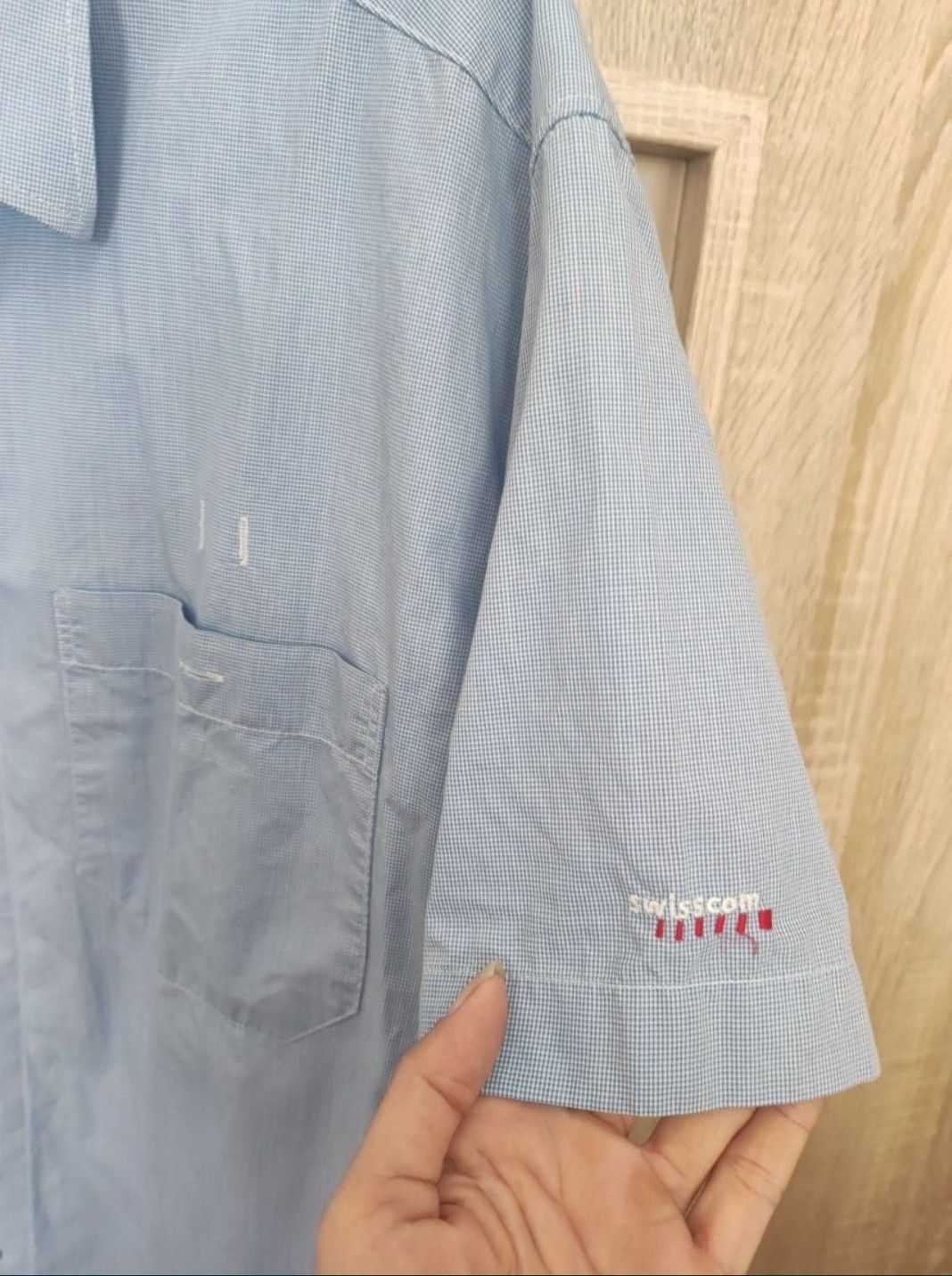 Koszula błękitna męska roz XL