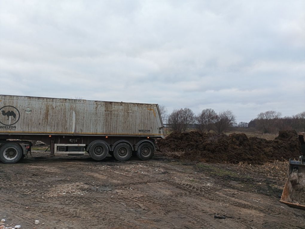 Obornik bydlęcy krowi dostawy 25 ton
