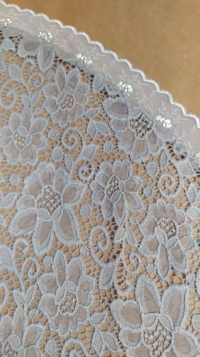 Mantylka damska szara Nakrycie głowy na Mszę Św. Trydencką