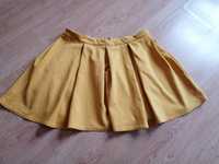 Musztardowa żółta spódniczka XL 42