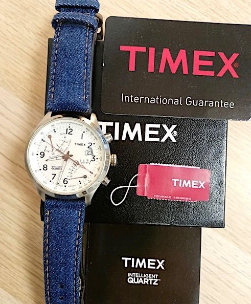 Zegarek męski Timex Quartz Chronograph + Gratis