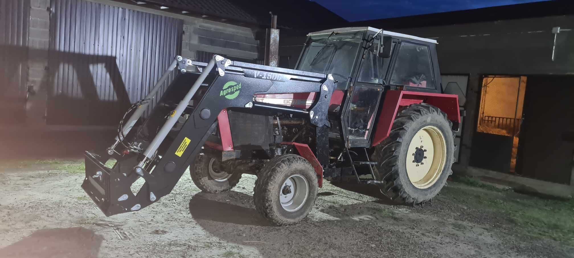 Ładowacz czołowy V-1500 AGROSPED MONTAŻ cała PL ursus mtz zetor
