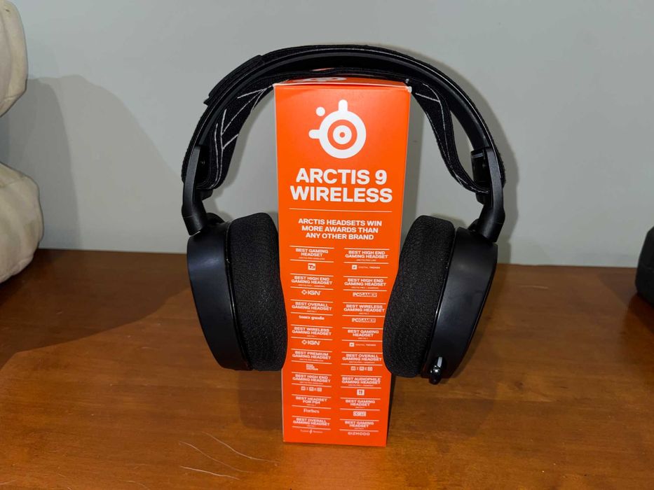 SteelSeries Arctis 9 Wireless [jak nowe - komplet - wymienione pady]