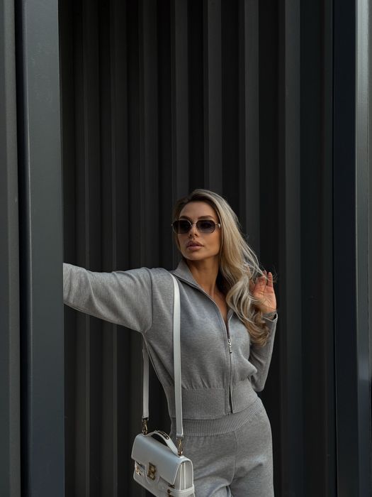 Костюм зі штанами, трикотажний костюм, вязаний костюм ivina boutique