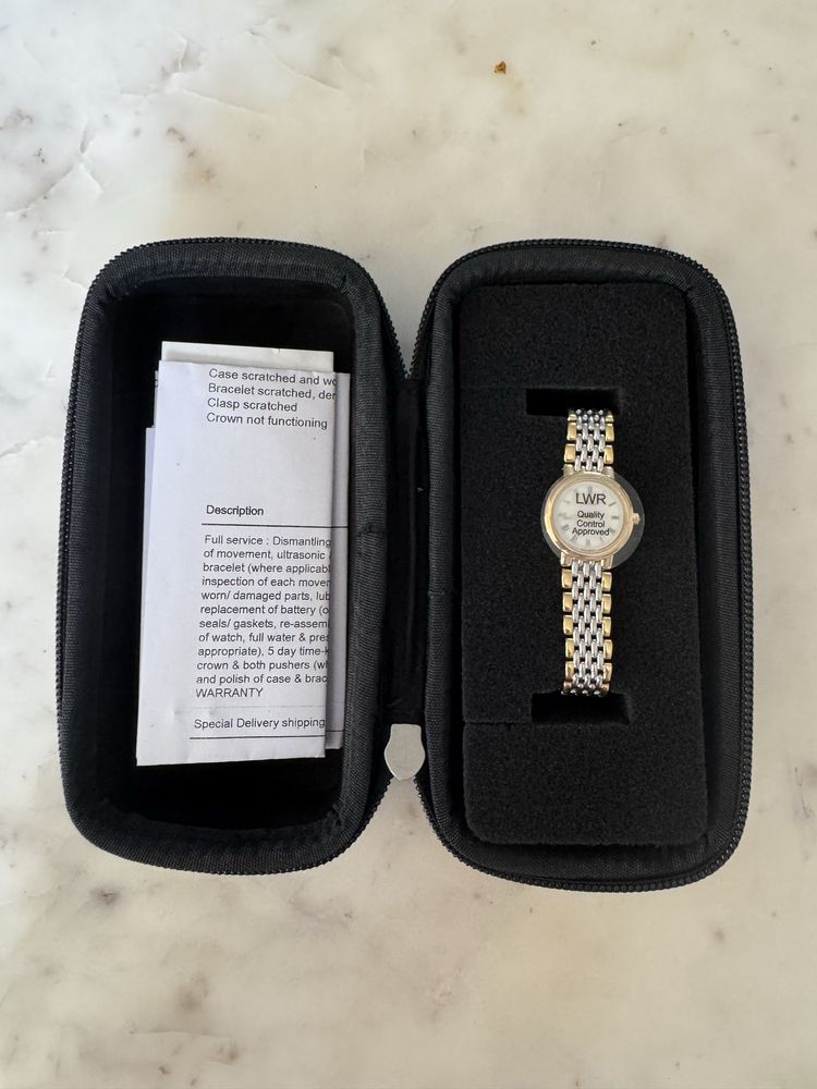 Damski zegarek Omega, serwisowany