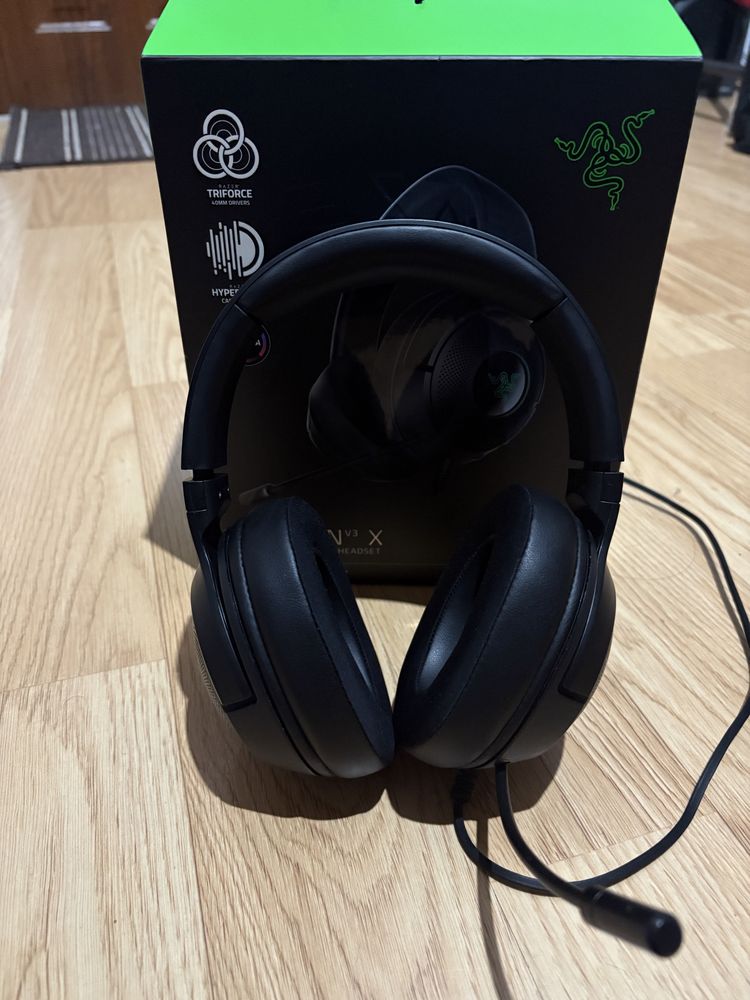 Słuchawki gamingowe Razer kraken v3 X jak nowe