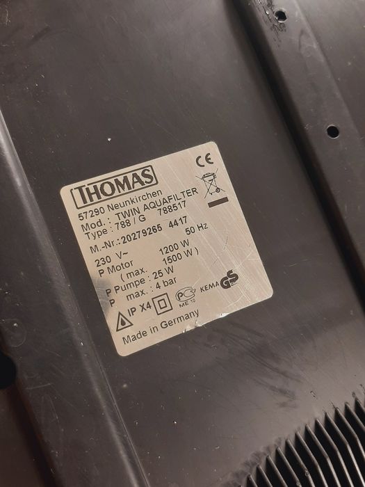 моющий пылесос THOMAS TWIN