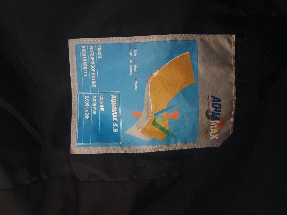 McKinley kurtja przeciwdeszczowa wiatrowka z polarem 40 aquamax 5.5 co