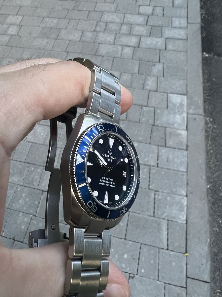 Годинник Certina DS Action diver 38 mm