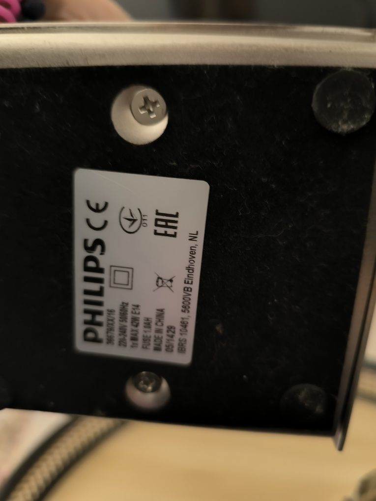 Candeeiro táctil marca Philips