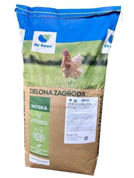 Pasza dla kur De Heus ZIELONA ZAGRODA NIOSKA 25 kg