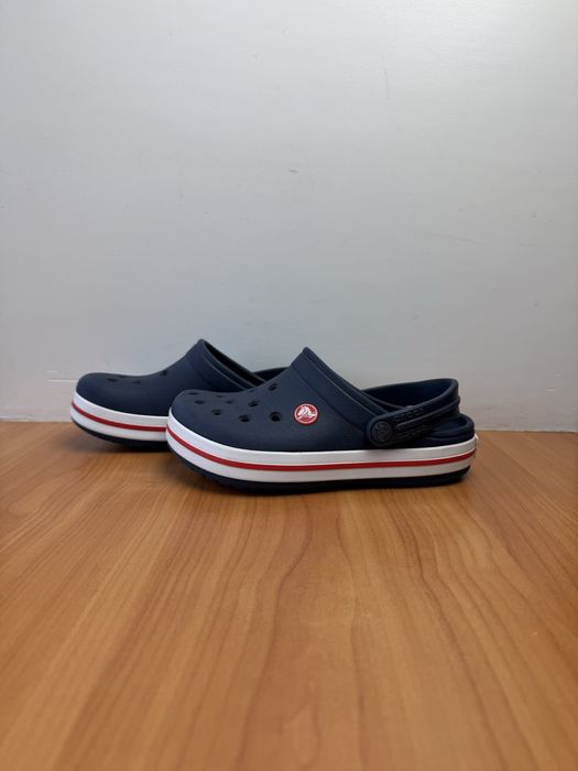Шлепанцы Crocs Crocband размер 33 оригинал детские синие сабо тапочки