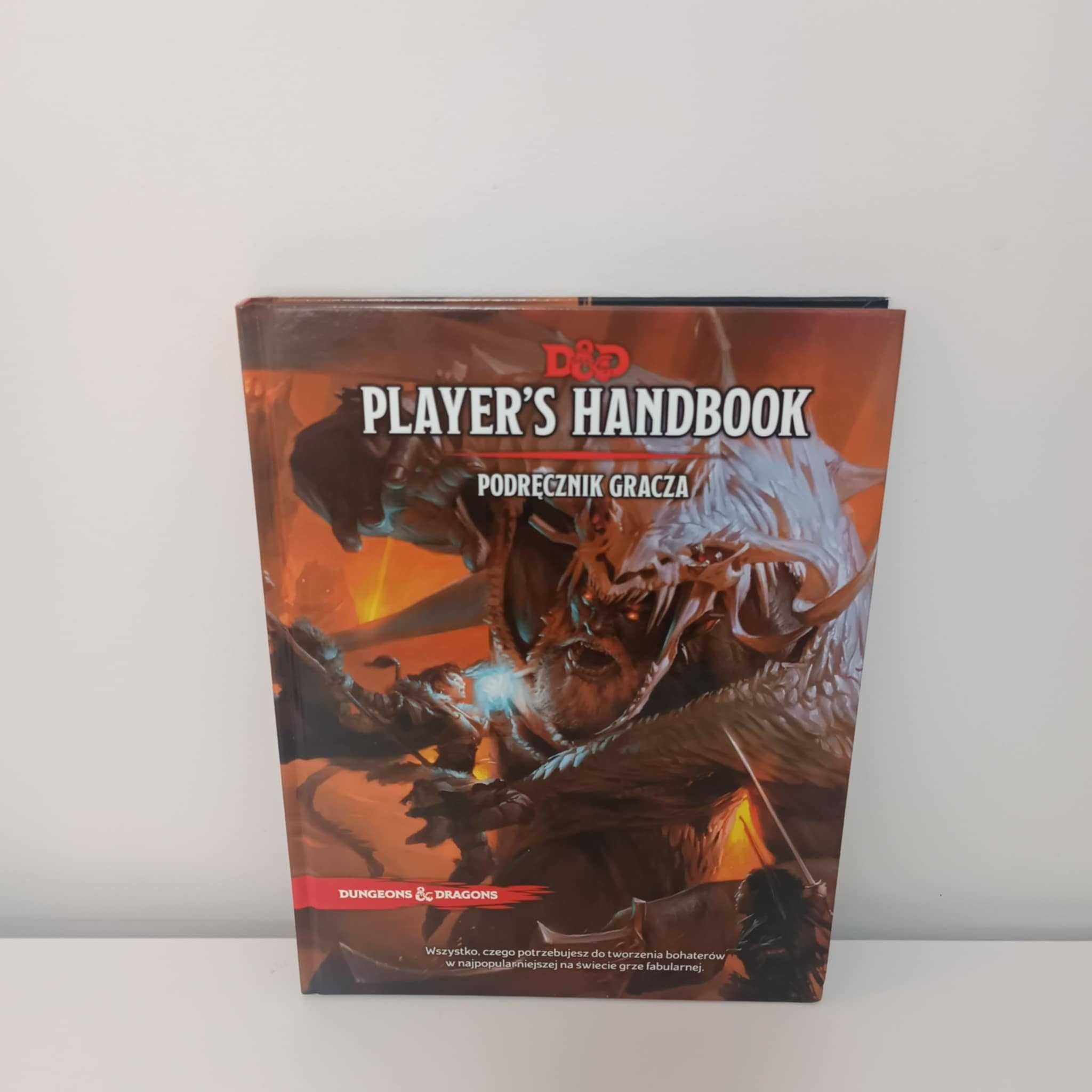DD Podręcznik gracza Dungeons Dragons Najnowsze unikatowe wydanie
