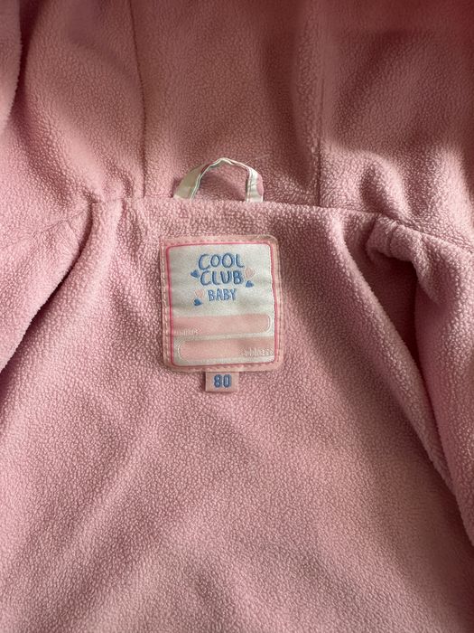 Kurtka niemowlęca dziewczęca przejściowa r. 80 Cool Club