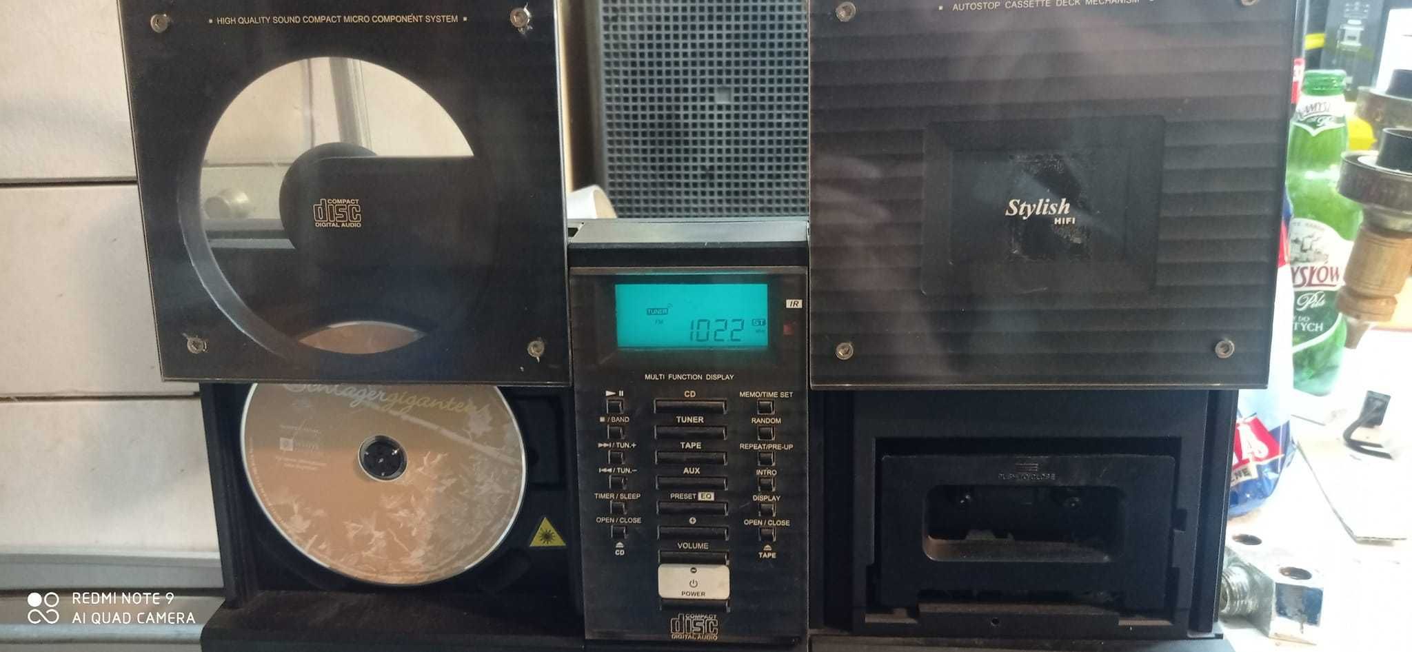 magnetofon + CD + radio
