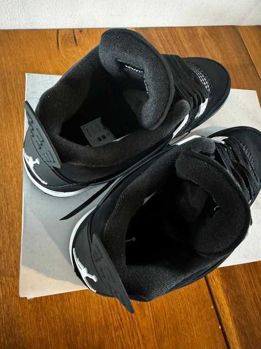 "Buty damskie Trampki"Nike_Air_Jordan_4_Retro_White_Thunder R.46
