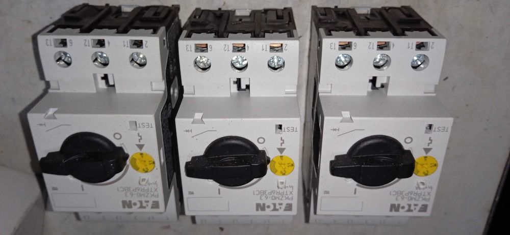 Продам Автомати захисту двигуна Eaton PKZM0-6,3А. 3P. Made in Germany.