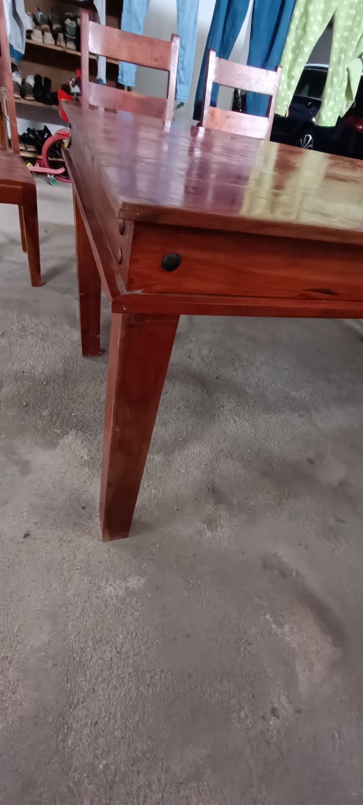 Conjunto Mesa jantar com 6 cadeiras