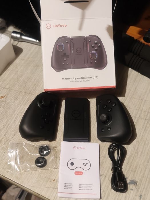 Bezprzewodowy kontroler pad do Nintendo Switch Joypad Linyuvo