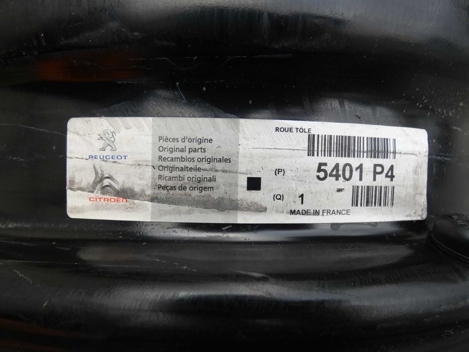 FELGI 15 cali 4x108 6J ET 18 PEUGEOT 208