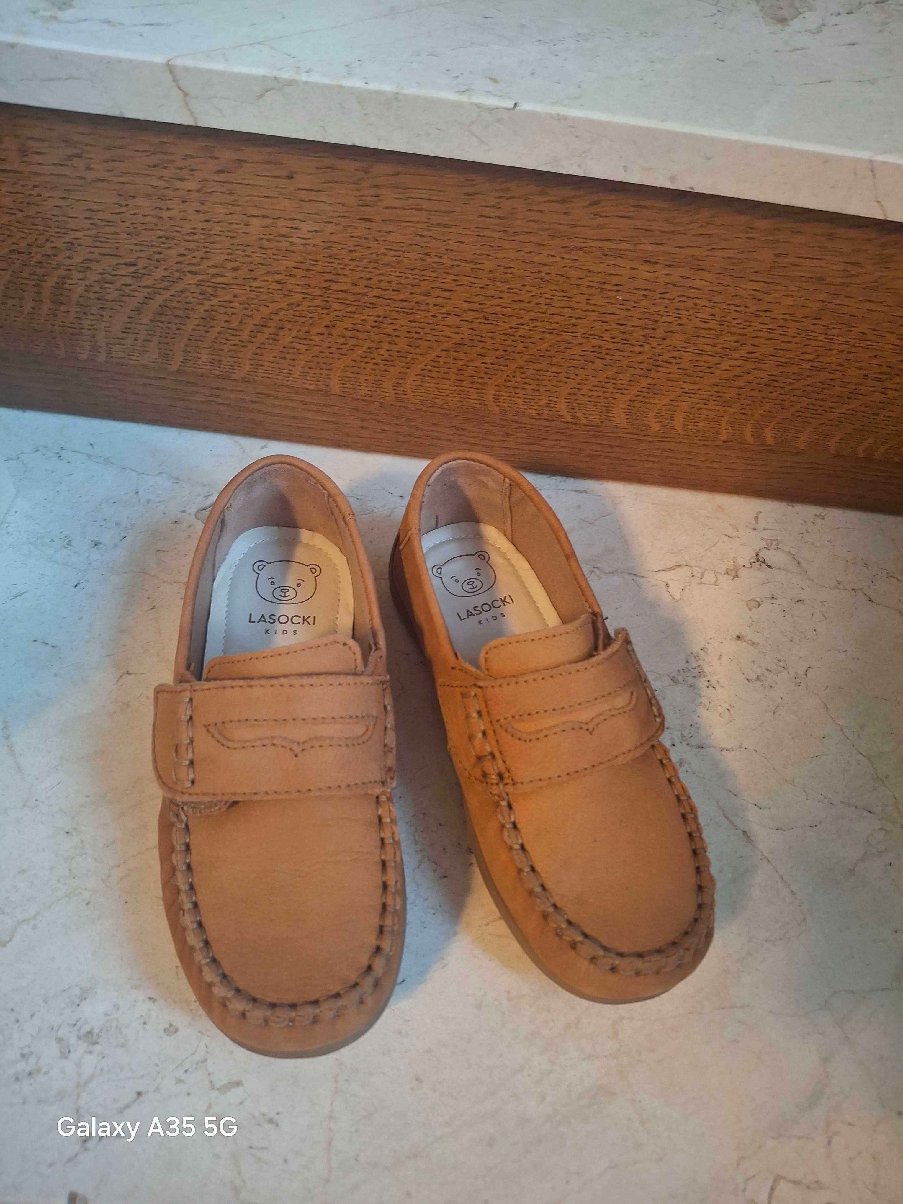 Mokasyny Lasocki r. 28 Nowe