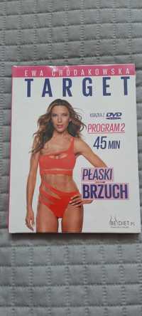 Nowa folia płyta DVD Target Płaski brzuch Ewa Chodakowska program 2