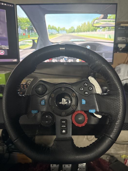 Conjunto volante G29 + pedais + shifter H