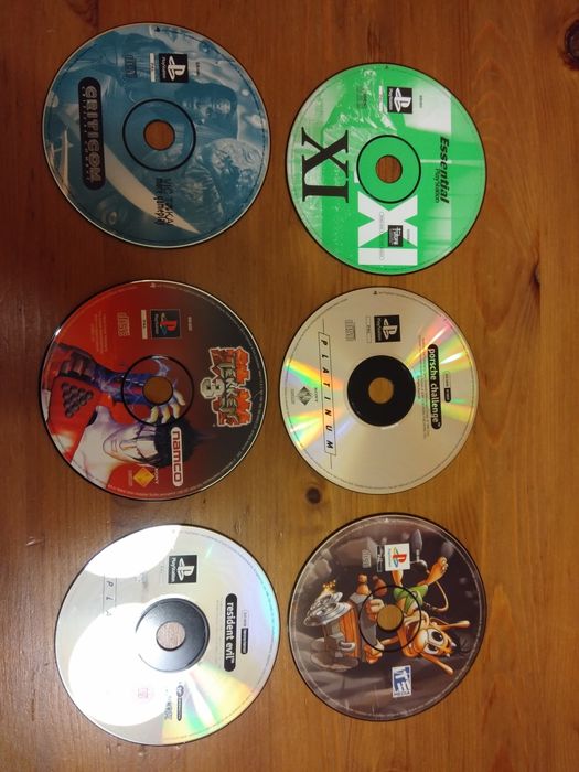 Jogos PS1 originais + PSone --- Total ou unitário