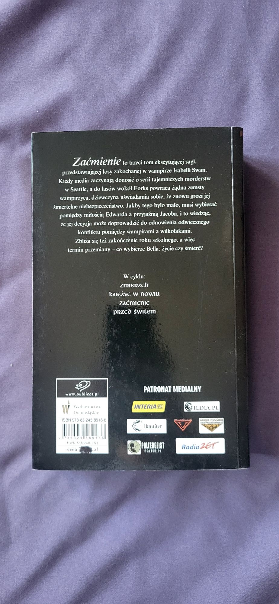 Stephenie Meyer "Zaćmienie"