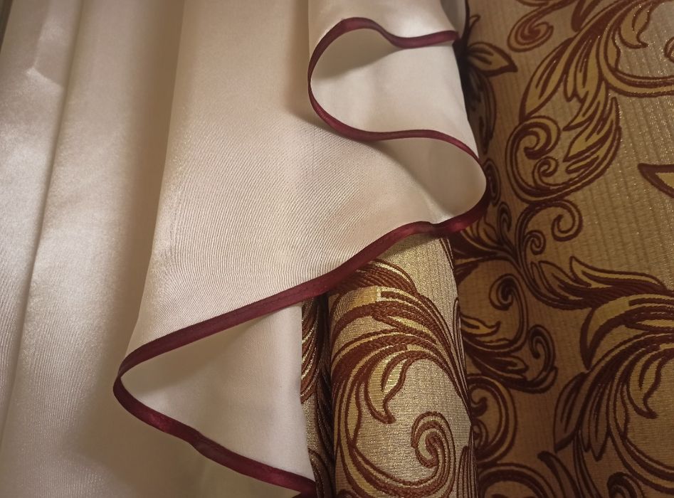 Шторы, ламбрекен 4 метра можно регулировать на уменьшение