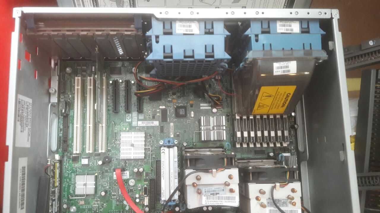 Тихий Сервер HP ProLiant ML350 G5 32 Gb (Системный блок, компютер)