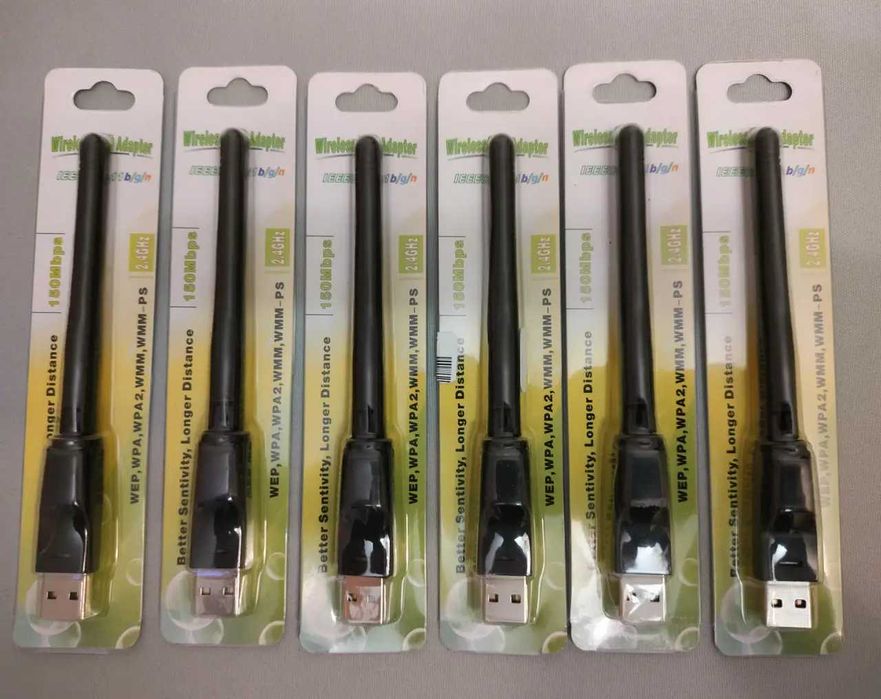 WI FI адаптер МТ7601 та RТ7601 (нові) до Т2 , суп. тюнерів та комп