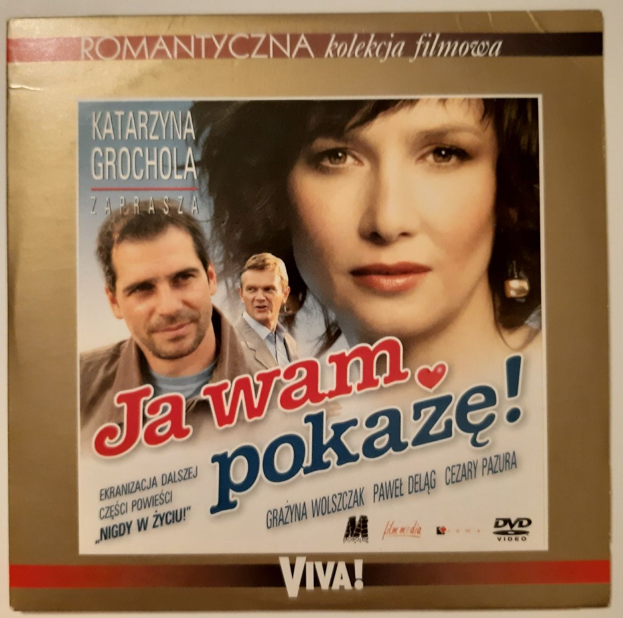 Ja Wam Pokażę film DVD Grochola Deląg Wolszczak Pazura komedia romant