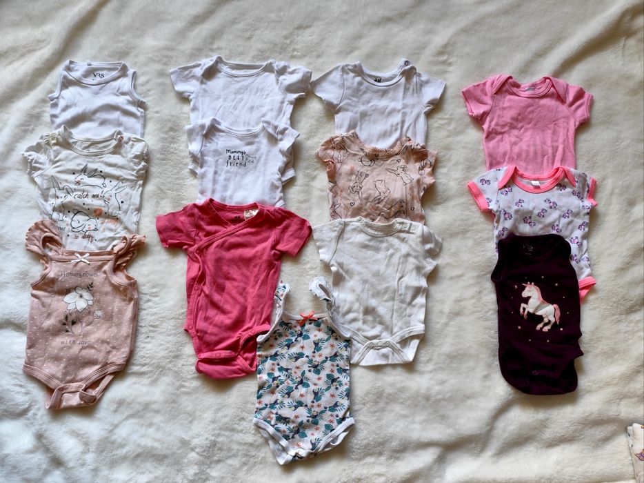 Paka ubranek 62 dla dziewczynki