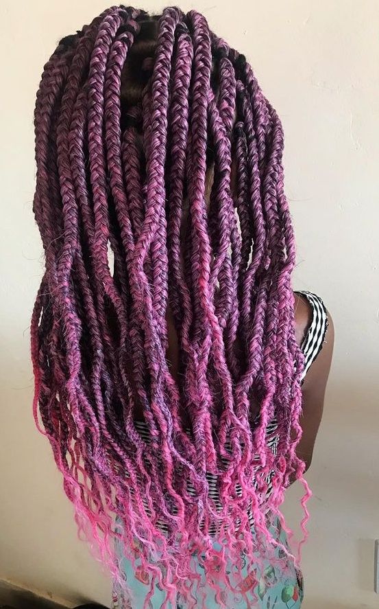 Trança Box Braids