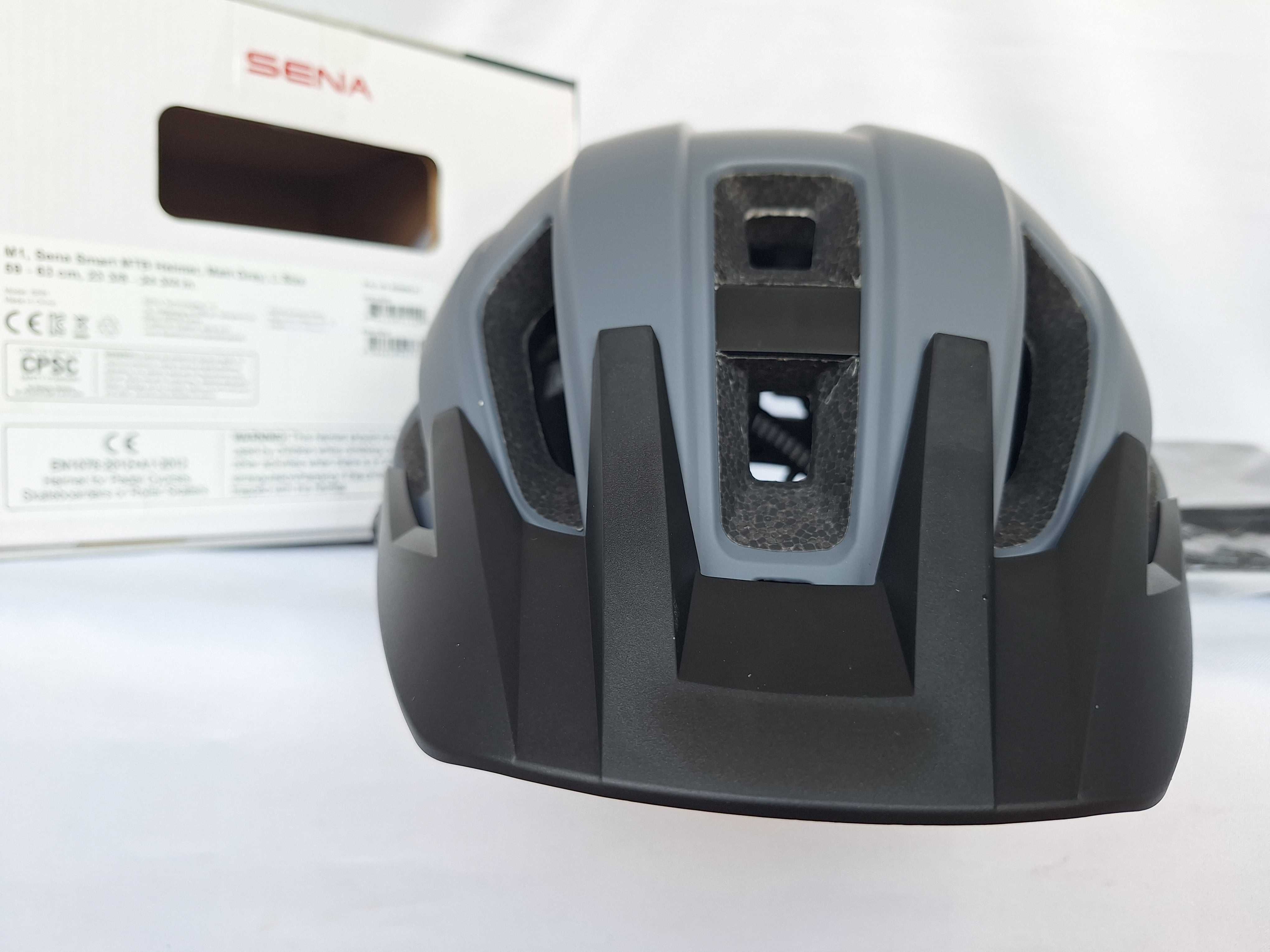 Kask rowerowy Sena Smart MTB Helmet M1 Matt Gray L 59-63cm