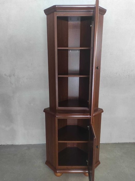 Piękna stylowa witryna narożna brw BAWARIA stan bdb WYSYŁKA DOWÓZ