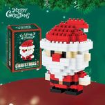 Mini Świąteczna Figurka Świętego Mikołaja +Naszyjnik Świąteczny GRATIS