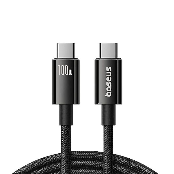 Kabel Baseus Tungsten Gold USB-C 3.2 / USB-C 3.2/100W 4K 60Hz 1.5m - c