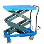 Hydrauliczny SN03W Nożycowy stół unoszący, udźwig 300 kg do baterii