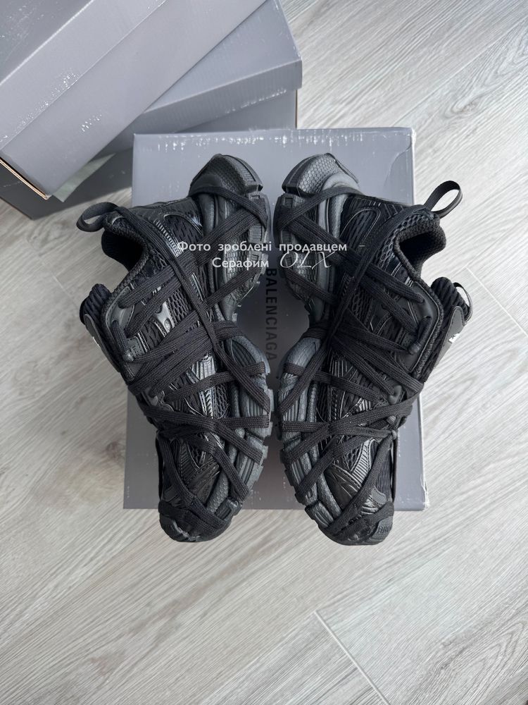 36/45 Balenciaga 3xl Extreme Lace Trainers Brown Grey