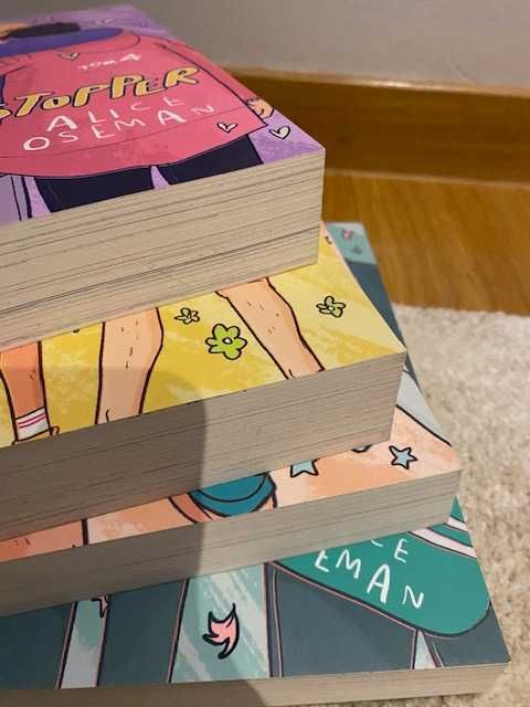 Heartstopper 4 tomy - Alice Oseman + torba z motywem Heartstopper