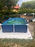 Basen bestway 3x2x0,66m , pompa bestway i  2 maty solarne