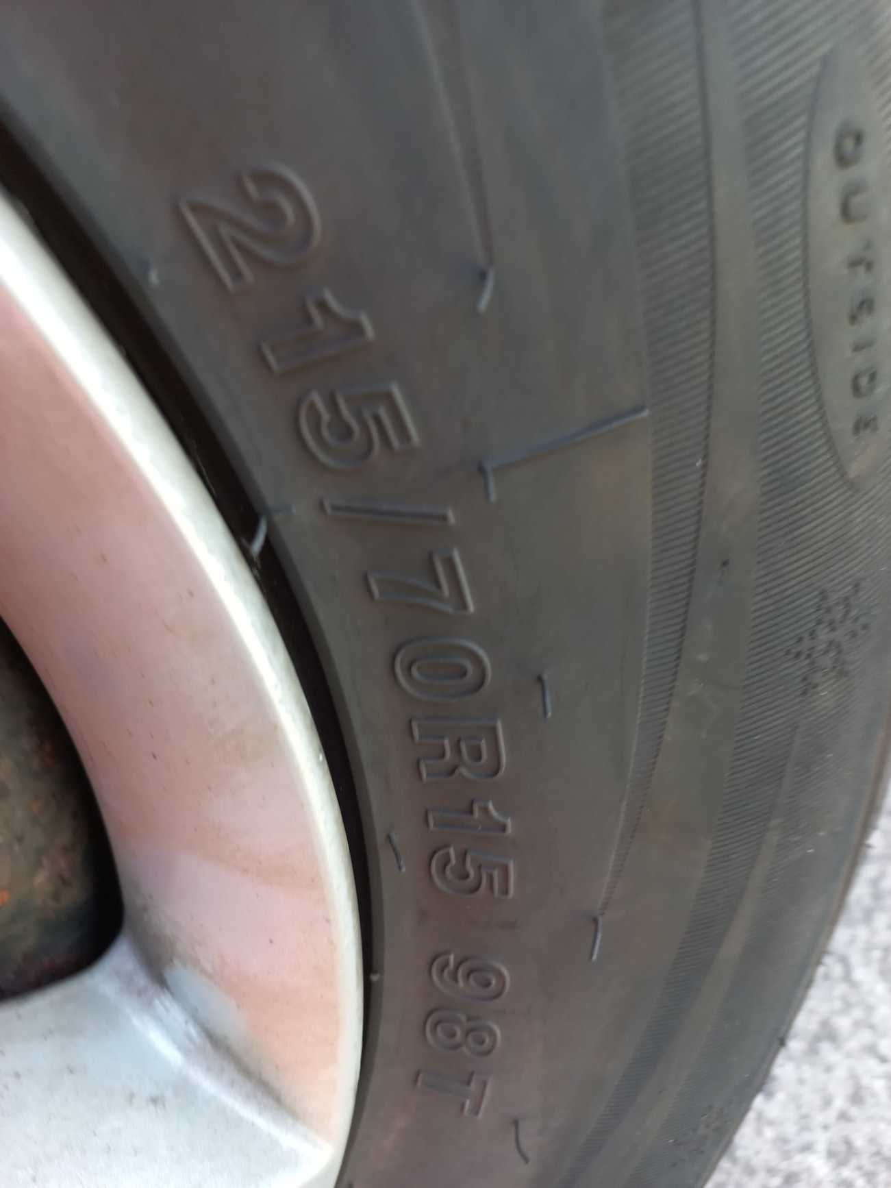 Opony zimowe 215/70 R15 5x114,3 Hyundai KIA Mazda Toyota Mitsubishi