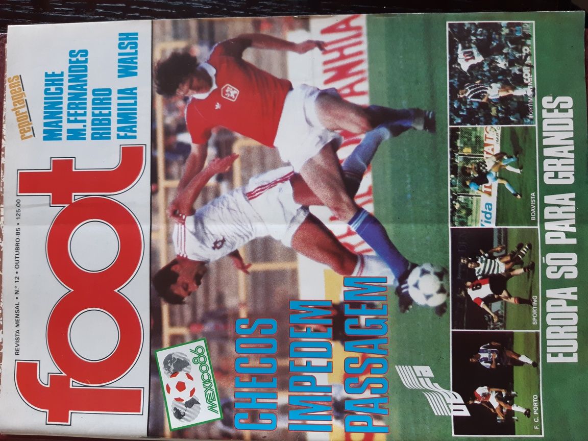 12 Revistas FOOT 1985