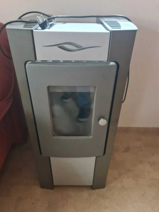 Piec na pellet pelet kominek koza kocioł RIKA 8KW mocny DZIAŁA DUŻY