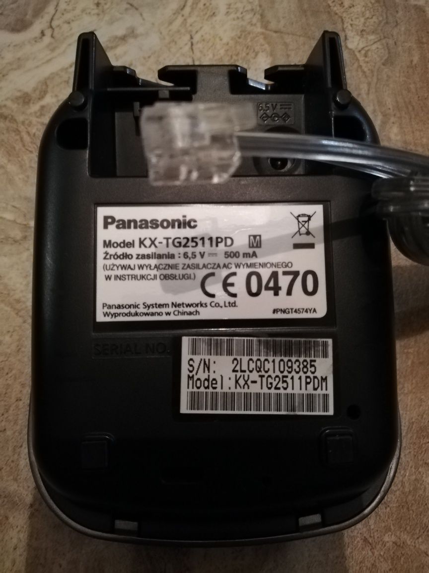 Telefon stacjonarny Panasonic