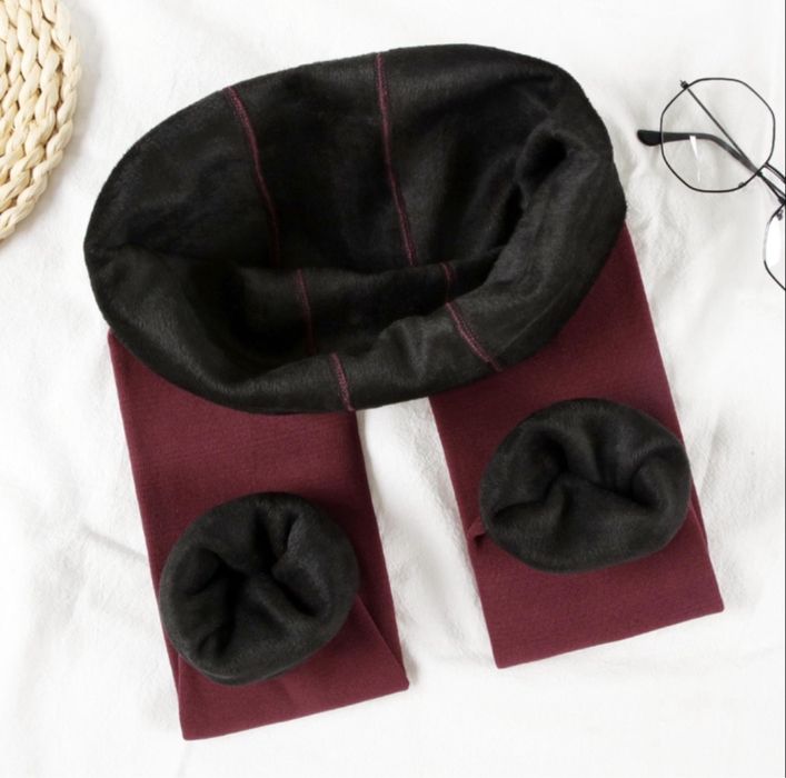 Нові!Теплі лосини на хутрі, червоні,нові.На худеньку невисоку дівчинку